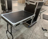 X-BASON OEM/ODM – Rack de table DJ personnalisé 12U-20U avec 2 portes coulissantes, indice de protection IP68, léger, garantie 3 ans