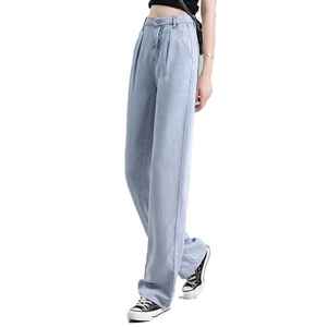 Professional Factory Manufacturer <b>Women</b> <b>Jeans</b> Pants Breathable Wholesale <b>Women</b> <b>Jeans</b> Pants 100% cotton - Product Image 1