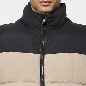 Chaqueta sin mangas de bombardero transpirable de alta calidad para hombre con diseño de chaleco acolchado Softshell prendas de vestir exteriores de invierno - Product Image 5