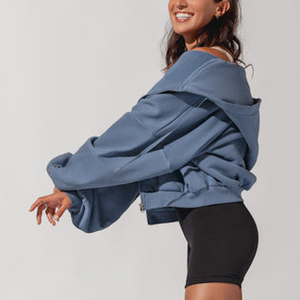 Sweat-shirts à capuche pour femmes, designs personnalisés, mignons, pour adolescentes, veste d'automne, sweat-shirts oversize, vêtements décontractés à cordon, fermeture éclair, sweat-shirt Y2K - Product Image 5