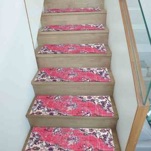 พรมลายพิมพ์ลายชนเผ่า ดีไซน์คิลิมทันสมัยสำหรับตกแต่งบ้าน พรมปูพื้น - Product Image 5