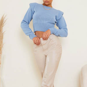 Sudadera Corta de Tela Suave, Estilo Moderno e Informal, con Tacto Suave - Product Image 4