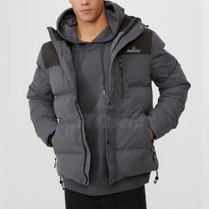 แจ็กเก็ตปลาปักเป้าผิวเรียบพร้อมตะเข็บเสริมและเสื้อแจ็กเก็ตฤดูหนาวขนเป็ดน้ำหนักเบาพิเศษพร้อมคุณสมบัติที่พร้อมต่อสภาพอากาศ - Product Image 2