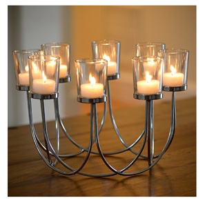 Soporte de vela de Metal, aspecto cuadrado con la mejor calidad - Product Image 2