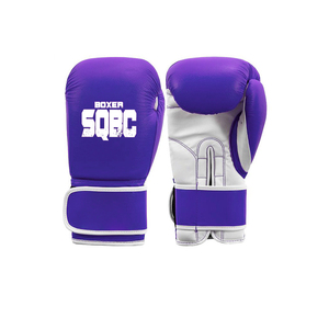 OEM logotipo personalizado profesional de alta calidad PU cuero guantes de boxeo Color Material guantes de boxeo - Product Image 6