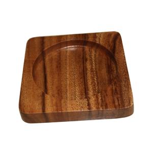 Dessous de verre en bois de style design moderne Dessous de verre en bois faits à la main personnalisés pour la maison et le mariage Dessous de verre en noyer utilisés - Product Image 1