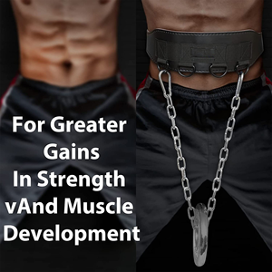 Ceinture d'entraînement pour dips, tractions et squats, équipement de fitness, ceinture de dips avec design personnalisé - Product Image 2