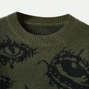 Suéteres de Punto Personalizados para Hombre, Color Sólido, Totalmente Transpirables, de Secado Rápido, el Mejor Material para el Invierno, Posibilidad de Logotipo Personalizado - Product Image 4