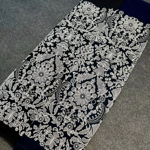 Tissus fantaisie unis brodés en soie pour garçons filles Sherwani Koti Kurta Collection Motif tissé Caractéristiques de mémoire respirantes - Product Image 1