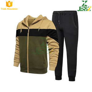 Ensemble de survêtement en polaire respirant pour homme, tenue de sport décontractée, jogging élégant, polyester/coton - Product Image 6