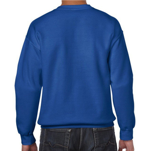 2024 hommes conception personnalisée mode sweat 100% coton séchage rapide col rond plaine polaire hiver imprimer solide motif OEM en gros - Product Image 4