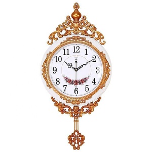 Orologio <span class=keywords><strong>da</strong></span> Parete Moderno e Silenzioso, Personalizzabile, Grande, Dorato, Decorativo in Metallo per Soggiorno - Product Image 5