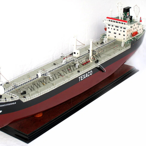 Gia nhien เรือไม้จำลองสำหรับตกแต่ง - Product Image 1