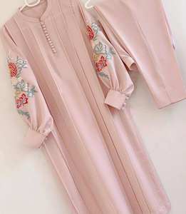 HERMOSO TRABAJO BORDADO FANTASÍA KURTI-FONDO CON FANCY DUPATTA - Product Image 2