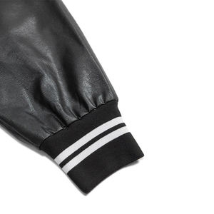 Varsity <b>Man</b> <b>Jackets</b> Wool Body Genuine Leather Sleeves Winter Wear <b>Smart</b> and Stylish <b>Jacket</b> <b>for</b> <b>man</b> - Product Image 2