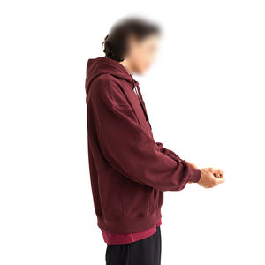 Sweat-shirts de qualité supérieure pour hommes, couleur chocolat, sweat-shirt à capuche ample, streetwear avec poche kangourou et capuche à cordon - Product Image 4