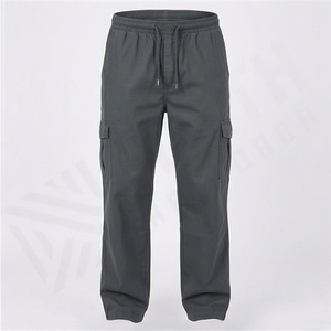 Pantalones Anchos de Hip Hop, Pantalones Deportivos Personalizados, Pantalones de Chándal de Pierna Ancha, Pantalones Deportivos de Algodón con Doble Cintura, Pantalones Deportivos Rectos, Pantalones Deportivos Acampanados para Hombre - Product Image 1