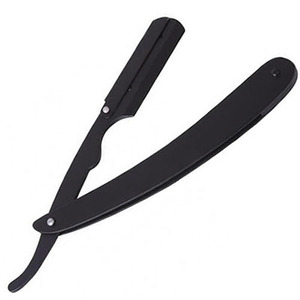 Maquinillas de afeitar para depilación, tijeras de peluquería de acero inoxidable con revestimiento negro - Product Image 1