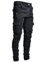 Jean slim déchiré extensible pour homme, modèle 2025, sur mesure, décontracté et chic pour le quotidien