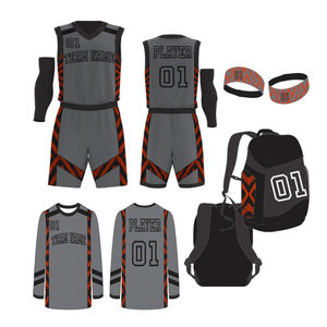 Camiseta de baloncesto con estampado Digital de alta calidad, uniforme deportivo cómodo de poliéster 100% transpirable y de secado rápido de talla grande - Product Image 5