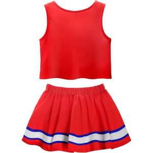 Uniforme de sublimation de pom-pom girl personnalisé jeunes filles personnalisé femmes vêtements de sport confortables meilleur uniforme de pom-pom girl - Product Image 3