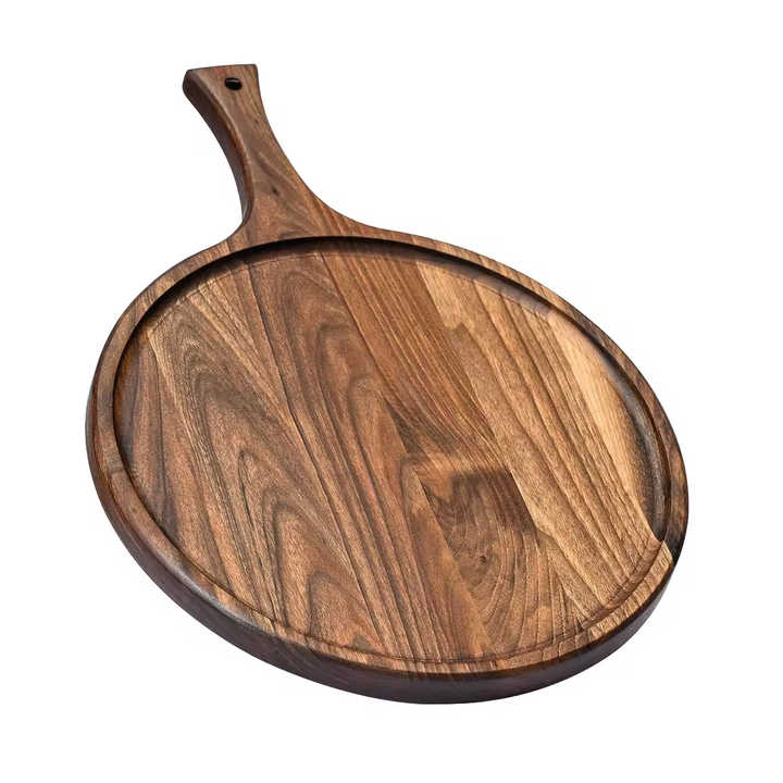 Wooden Serving Board for Cheese Food Owl Shape Mango Wood Chip & Dip Platter Coffee Table Halloween Home Decor Night Bird Shape