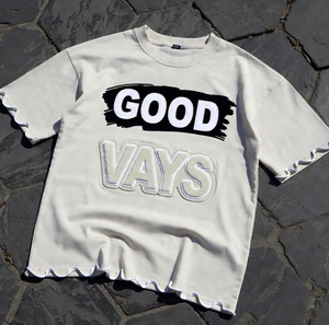 เสื้อยืดแขนสั้น ผ้าฝ้าย 100% แบบพื้นฐาน ไม่มีลาย สกรีนโลโก้ได้ คอกลม เสื้อยืดผู้หญิงสำหรับฤดูร้อน - Product Image 3
