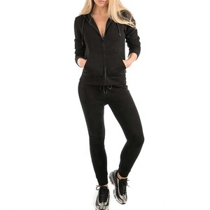 Logo personnalisé imprimé hommes coupe-vent respirant décontracté hiver survêtement ensemble deux pièces à capuche pantalons de survêtement noir grande taille Option - Product Image 4