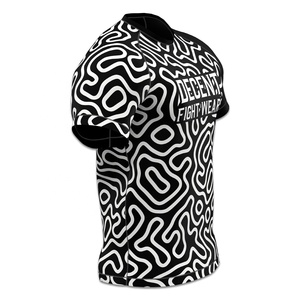 Wholesale No-Gi Sports Gym Workout <b>Swim</b> Rash Guard MMA Slings BJJ Compression Shirt Breathable UPF50+ - Product Image 4