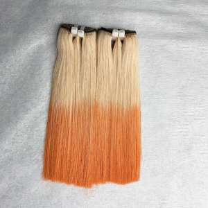 Bone Straight Bundles Hair Extensions 100% Raw Vietnamese Human Hair Cuticle Aligned Raw Human Hair from CDY HAIR - Product Image 1