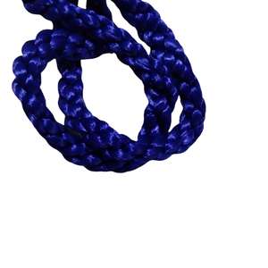 Esto es un par de cuerdas de dron para gaita de seda azul real. - Product Image 4