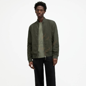 Veste bomber pour homme à col montant avec logo sur le devant, respirante, de marque privée, pour une utilisation en extérieur, confortable, de haute qualité, meilleur prix - Product Image 1