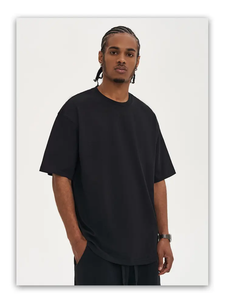 Camiseta de Gamuza para Hombre, Estilo Urbano, Vintage, Personalizada con Serigrafía, Camiseta de Marca - Product Image 2