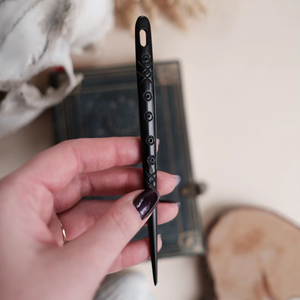 Aguja de Bordar de Cuerno de Búfalo, Aguja de Bordar Puntiaguda para Lana y Hilo, Accesorio de Costura Duradero para Tufting y Costura - Product Image 1