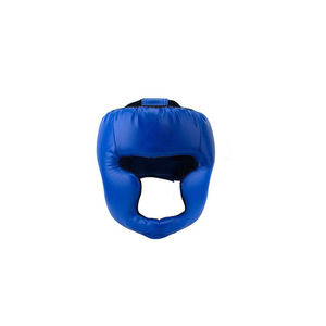 Protector de cabeza de cuero de diseño personalizado de alta calidad precio al por mayor casco de boxeo - Product Image 4