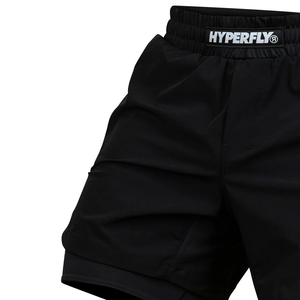 Pantalon de kick-boxe personnalisé pour hommes et femmes Short de MMA extensible imprimé par sublimation en polyester pour la vente en gros pour Short de Muay Thai - Product Image 4