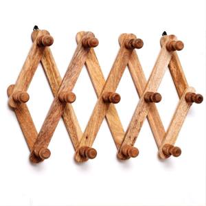 Estantes de Madera Natural de 6 Pulgadas para Montar en la Pared, Soportes y Estantes de Almacenamiento de Madera, Compre Arte de Pared Tallado, Soporte de Pared Metálico, Juego de Estantes de Pared - Product Image 3