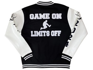 2023 personnalisé noir Baseball Letterman Varsity veste pour hommes haute qualité laine cuir manches Chenille broderie OEM disponible - Product Image 3
