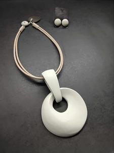 Nouveau Luxe Arrivée Style Bohème Résine Perles Tissé Pendentif Coeur Collier Perles Collier Miyuki Perles Fil Collier pour Femmes - Product Image 2