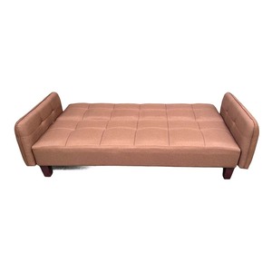 Contemporary Convertible <b>Sofa</b> <b>Bed</b> with Dark Coffee-Colored Cushion BNS1802 Extendable and Reclining for Living Room - Product Image 3
