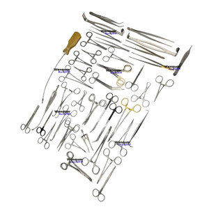 Juego de 56 Piezas de Instrumentos de Cirugía Vascular Integra, Acero Inoxidable Premium Wenquar, Herramientas Más Vendidas, Manual - Product Image 1