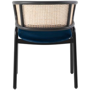 Modern Nordic Design Solid Wood Dining Chair <b>Rattan</b> Armchair with <b>Cane</b> Ash for Hotel Living Room and Restaurant Use - Product Image 2