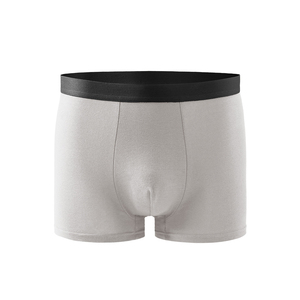 กางเกงบ็อกเซอร์เอวสูงสำหรับผู้ชายกางเกงบ็อกเซอร์เอวสูงผ้าคอตตอนเนื้อนุ่มใส่สบายเป็นมิตรกับสิ่งแวดล้อม - Product Image 5