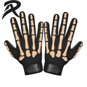 Gants de football professionnels en silicone antidérapant de qualité supérieure, tailles adultes, fabrication de premier ordre, vente en gros - Product Image 2