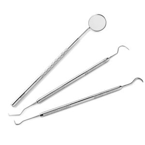 เครื่องมือทันตกรรมหัวเดียวโพรบทางทันตกรรมโพรบแบบหัวสแตนเลส - Product Image 1