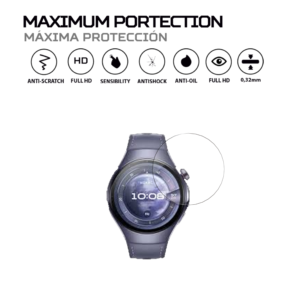ANTISHOCK for Huawei <b>Watch</b> 5 Screen Protector Smart <b>Watch</b> <b>Case</b> with Antishock Feature - Product Image 2