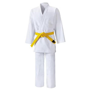 Uniforme de Artes Marciales Profesional Unisex de Algodón de Buena Calidad, Trajes de Judo y Jiu-Jitsu al por Mayor, Logotipo Personalizado para Hombres y Mujeres Luchadores - Product Image 4