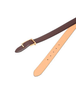 OEM nuevo estilo Pin hebilla Jeans cinturones para hombres 2025 cuero genuino de alta calidad de los hombres cinturón de vestir con logotipo personalizado al por mayor - Product Image 5