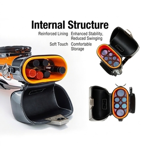 Étui de queue de billard LIZARD Premium Interpretation 2B4S, étui rigide pour queue de billard, OEM ODM, logo personnalisé, pour les distributeurs <span class=keywords><strong>en</strong></span> gros - Product Image 4