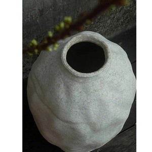 Maceta de cerámica esmaltada grande moderna/maceta ecológica para jardinería doméstica OEM/etiqueta privada macetas al por mayor - Product Image 2